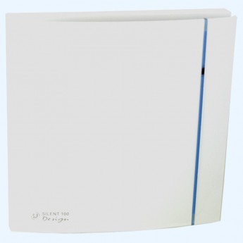 Вытяжной вентилятор Soler & Palau SILENT-100 CZ DESIGN , белый 8 Вт